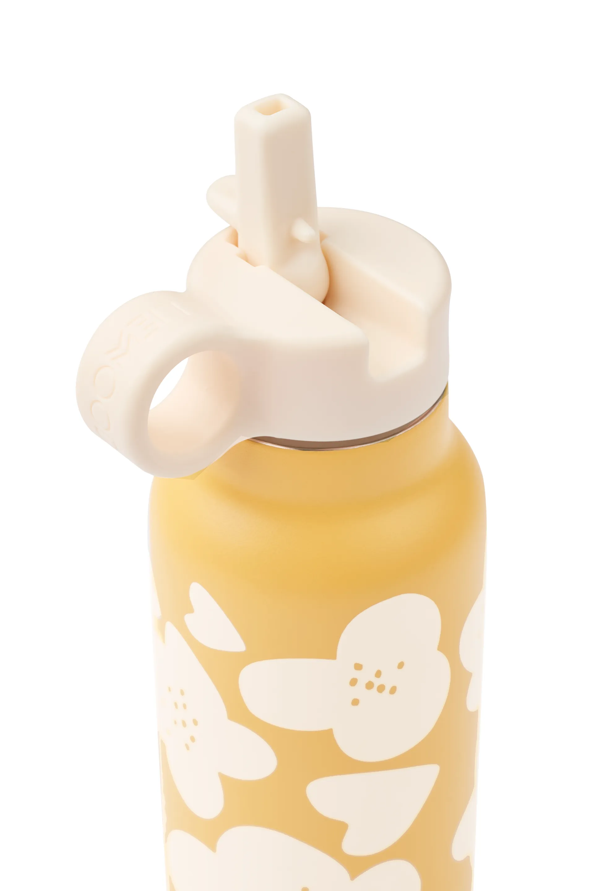 Falk μπουκάλι νερού 35 cl, Flower-lemon yellow Liewood