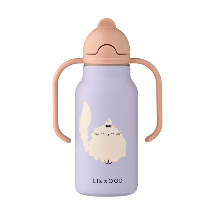 Kimmie μπουκάλι νερού 25 cl - Cat-Warm lilac - Liewood