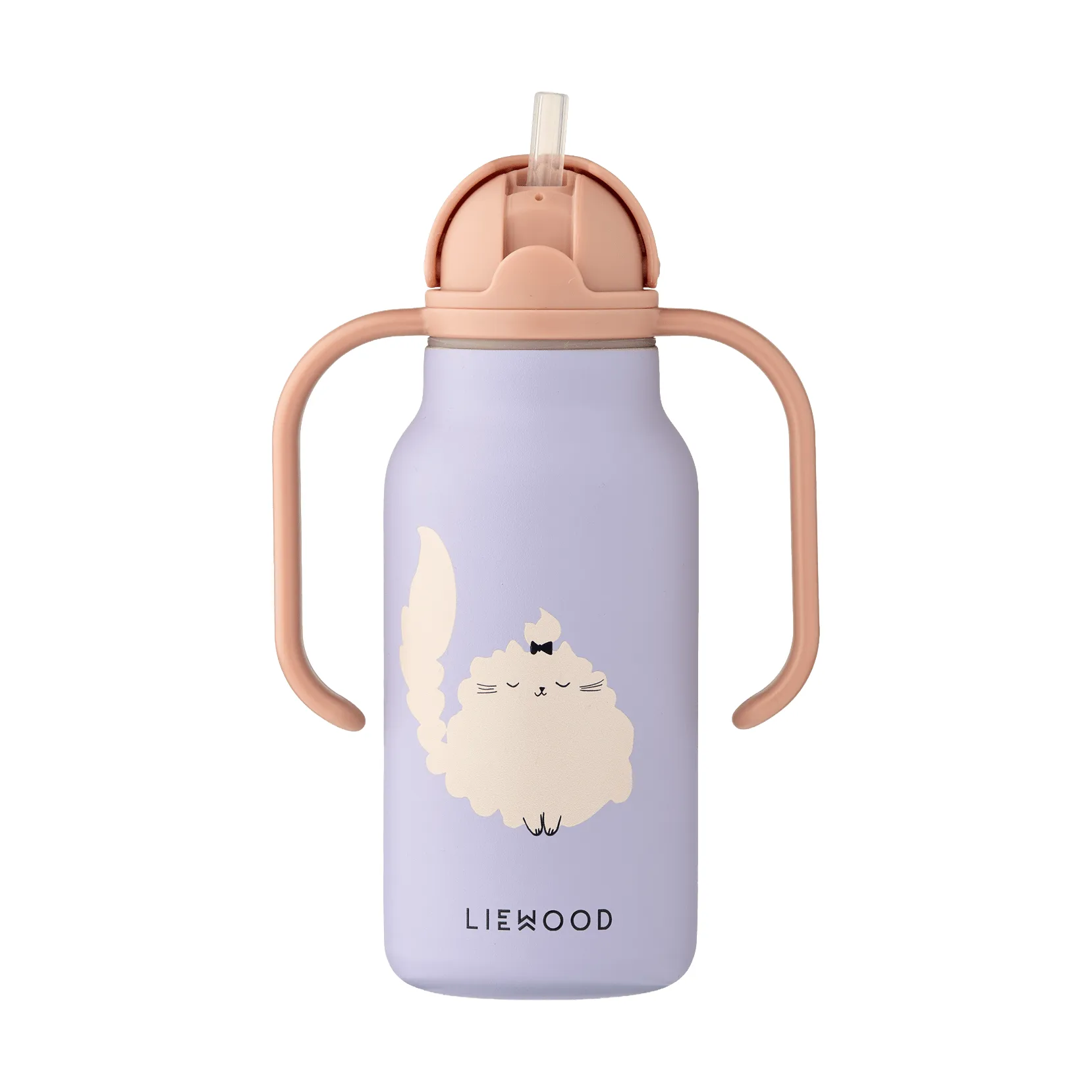 Kimmie μπουκάλι νερού 25 cl, Cat-Warm lilac Liewood