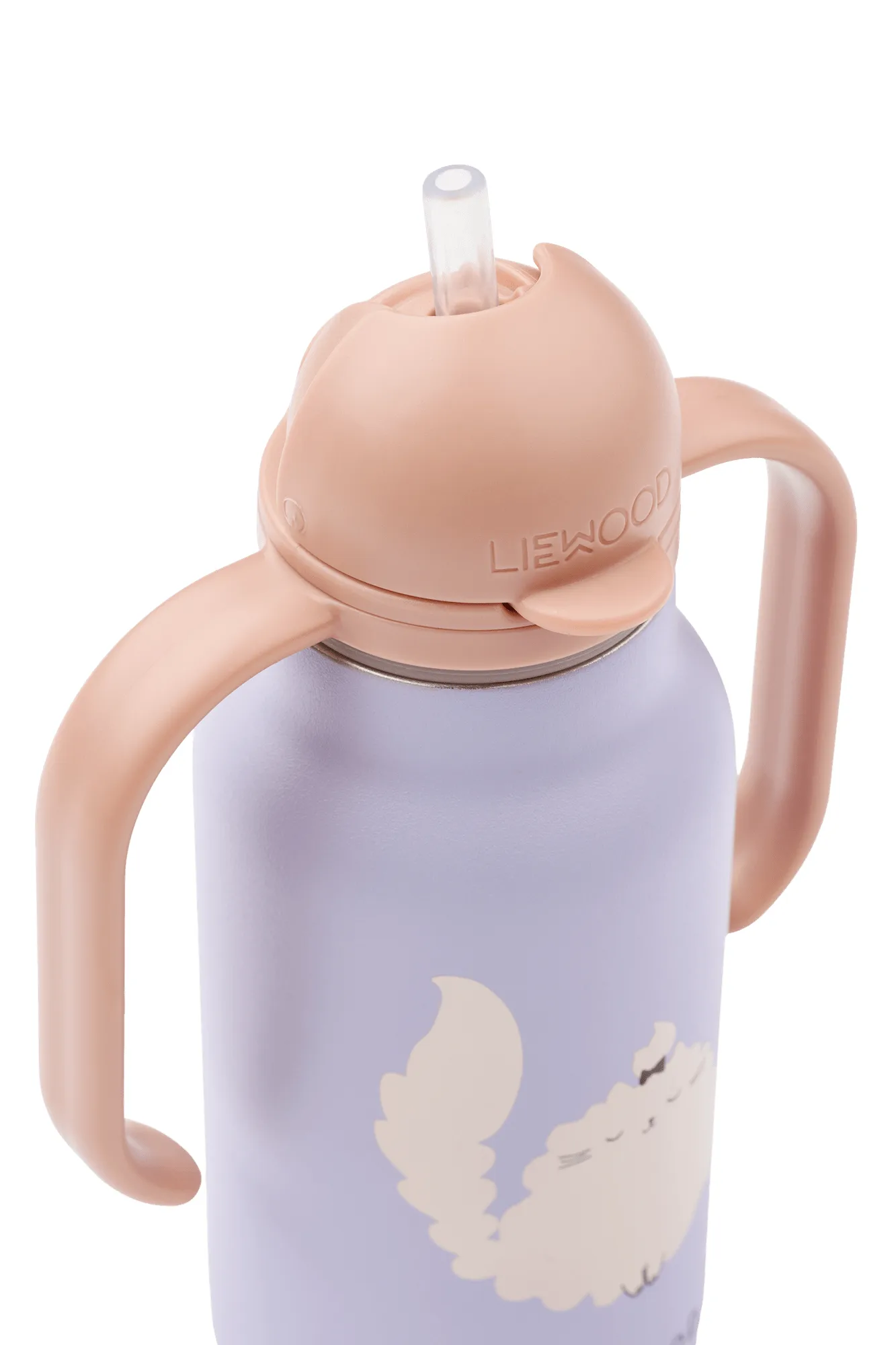 Kimmie μπουκάλι νερού 25 cl, Cat-Warm lilac Liewood