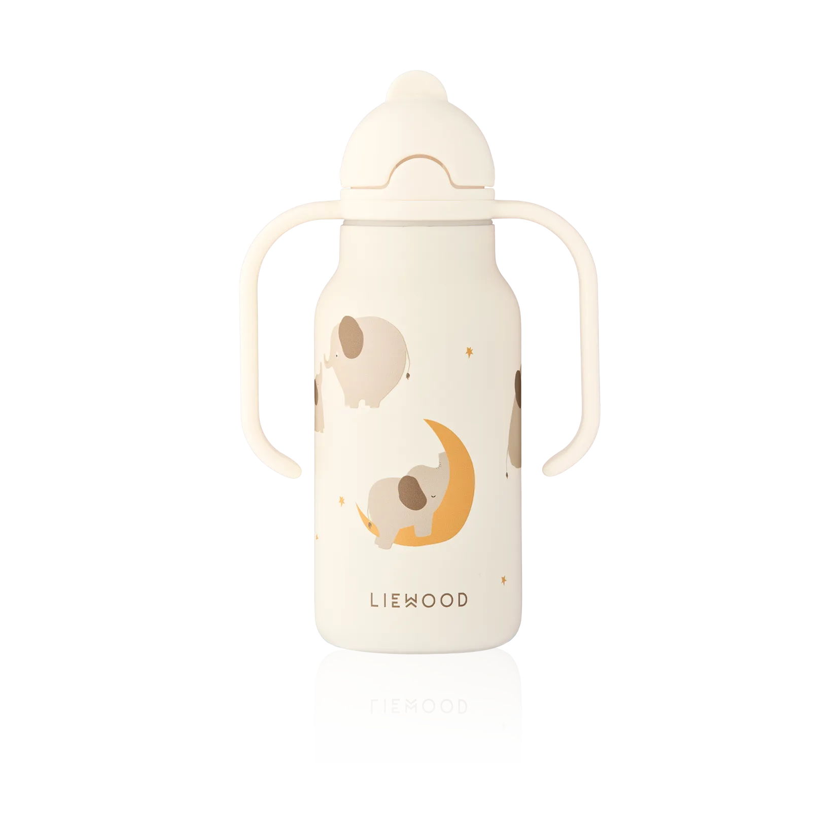 Kimmie μπουκάλι νερού 25 cl, Elephant-Creme de la creme Liewood