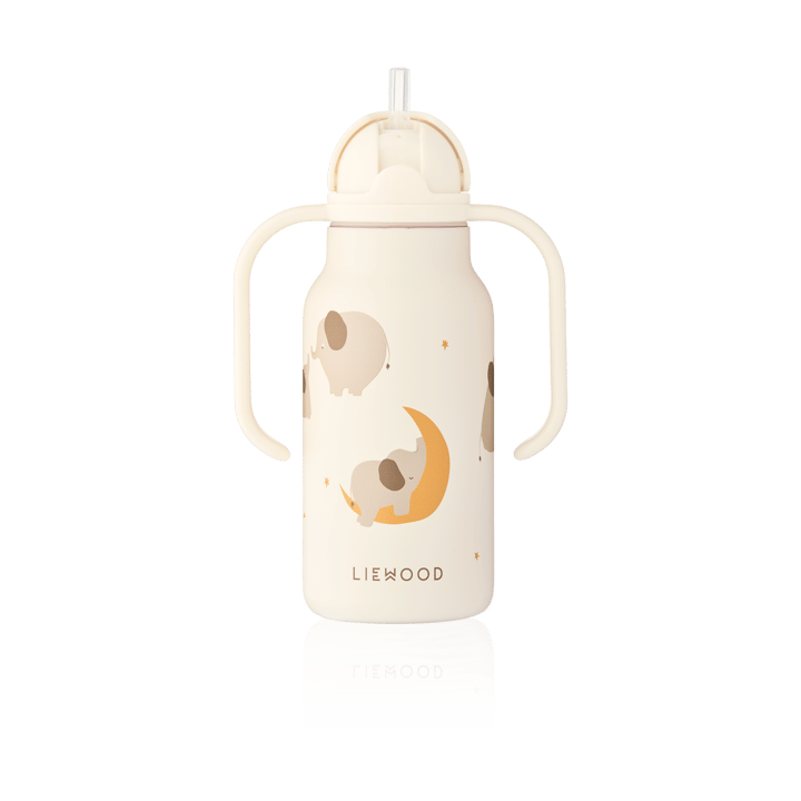 Kimmie μπουκάλι νερού 25 cl, Elephant-Creme de la creme Liewood