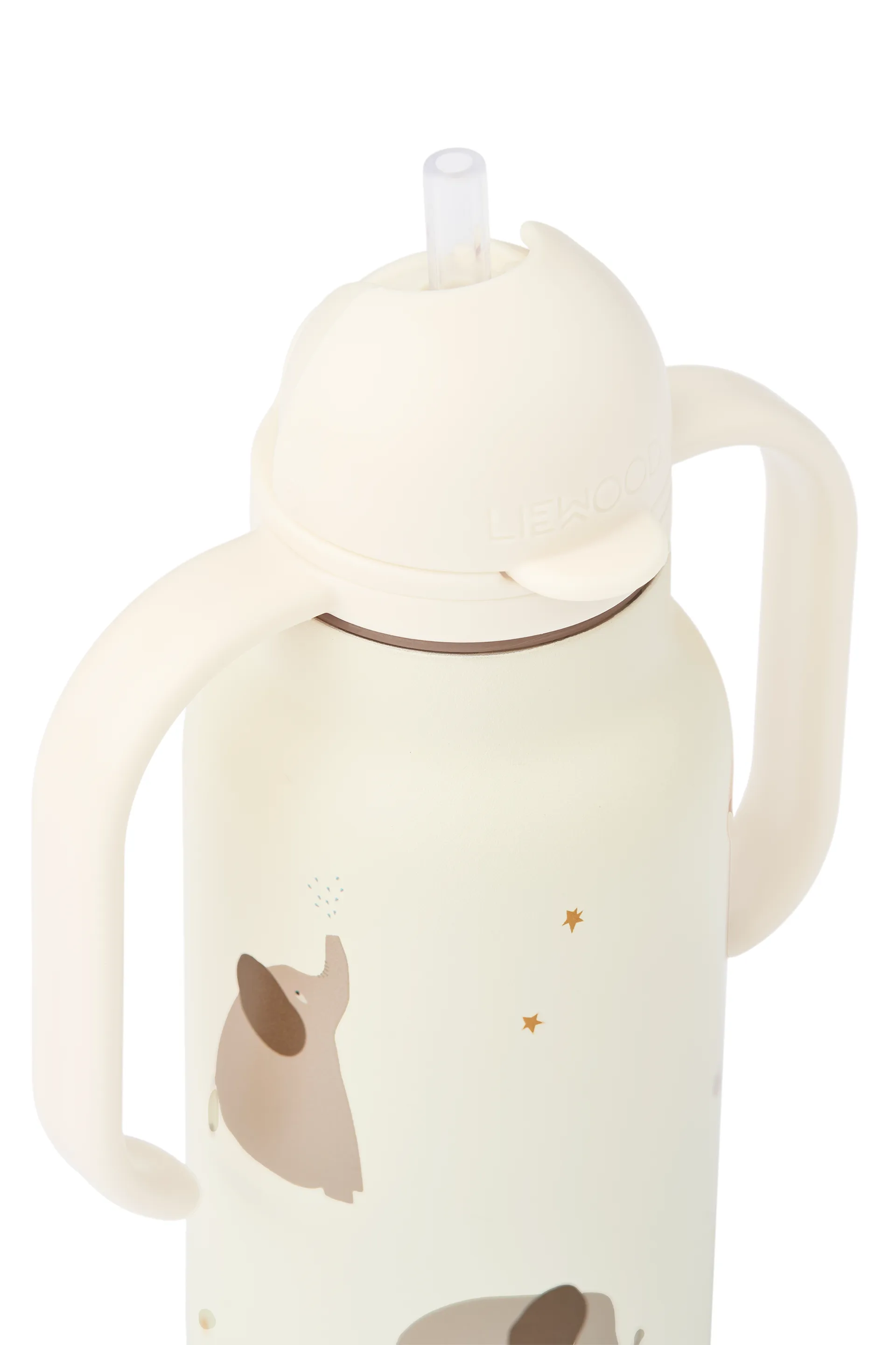 Kimmie μπουκάλι νερού 25 cl, Elephant-Creme de la creme Liewood