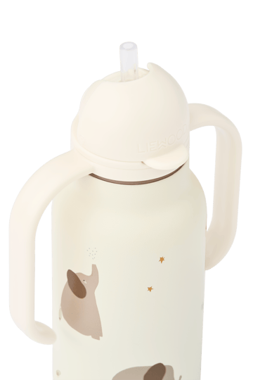 Kimmie μπουκάλι νερού 25 cl - Elephant-Creme de la creme - Liewood
