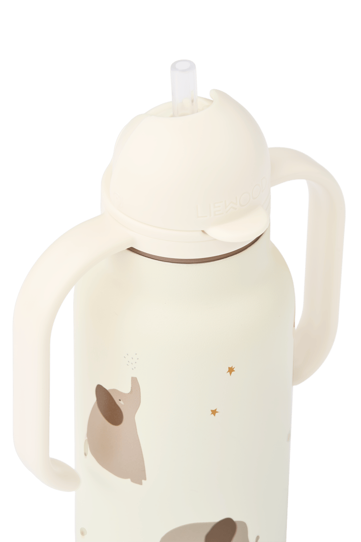 Kimmie μπουκάλι νερού 25 cl, Elephant-Creme de la creme Liewood
