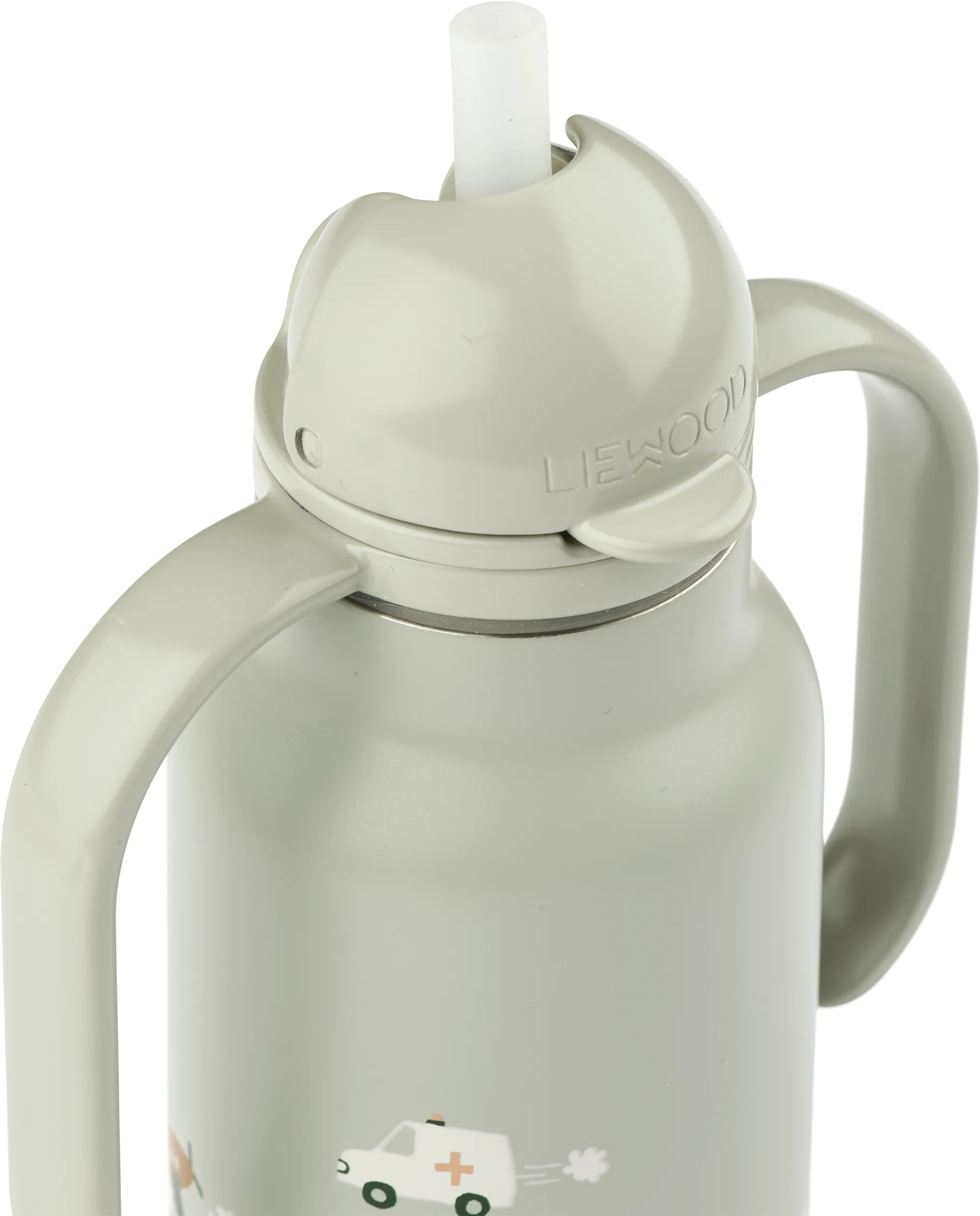 Kimmie μπουκάλι νερού 25 cl, Vehicles-Dove blue Liewood