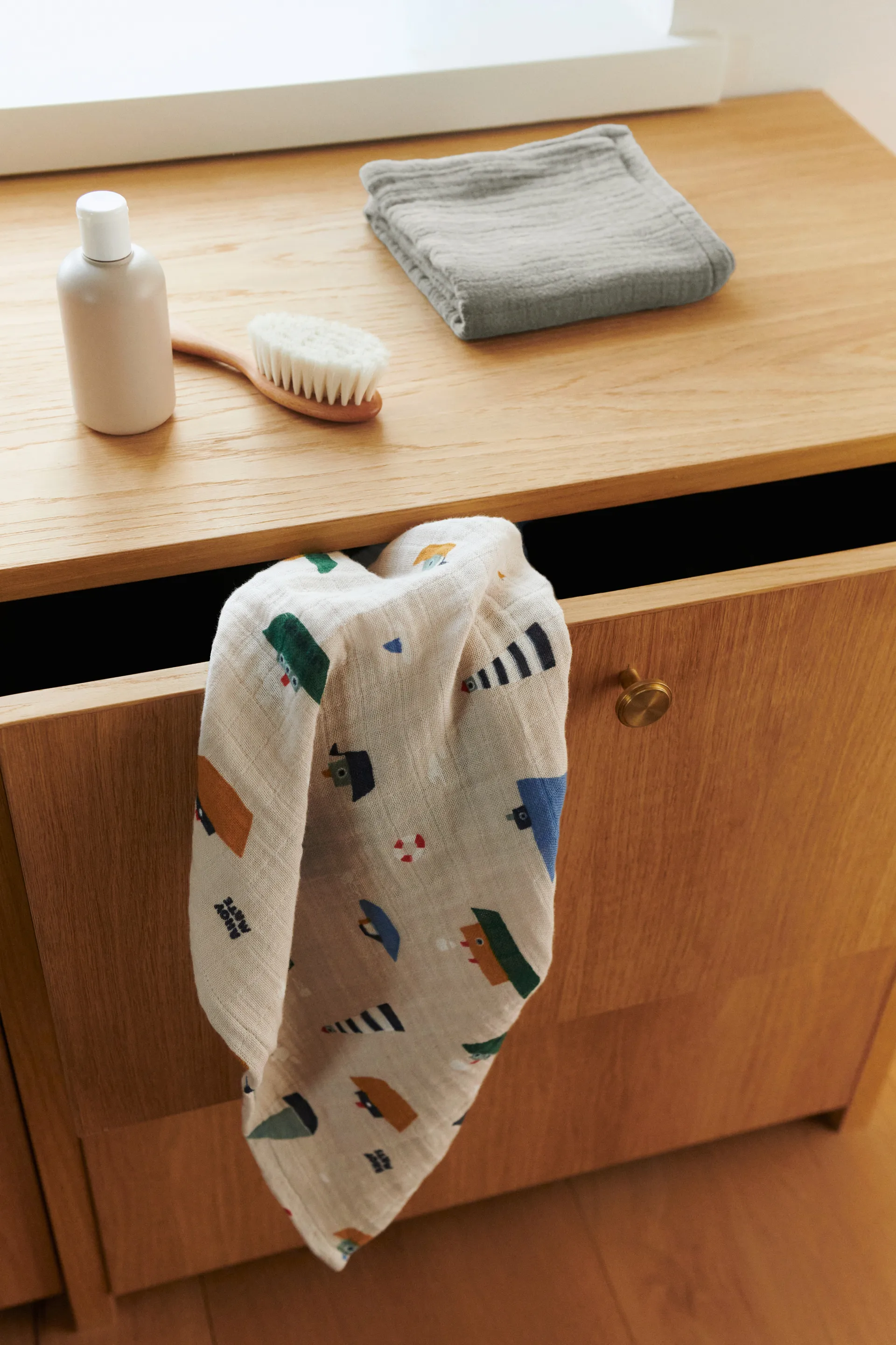 Lewis μπουκάλι από μουσκίνο 2-τεμάχιο 65x65 εκ., Sailing-dove blue mix Liewood