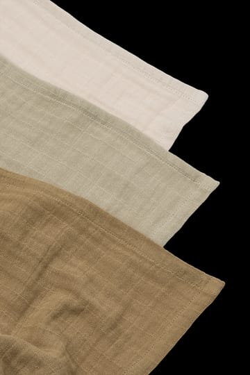 Lewis μπουκάλι από μουσκίνο 3 τεμάχια 65x65 cm - Sandy mix - Liewood