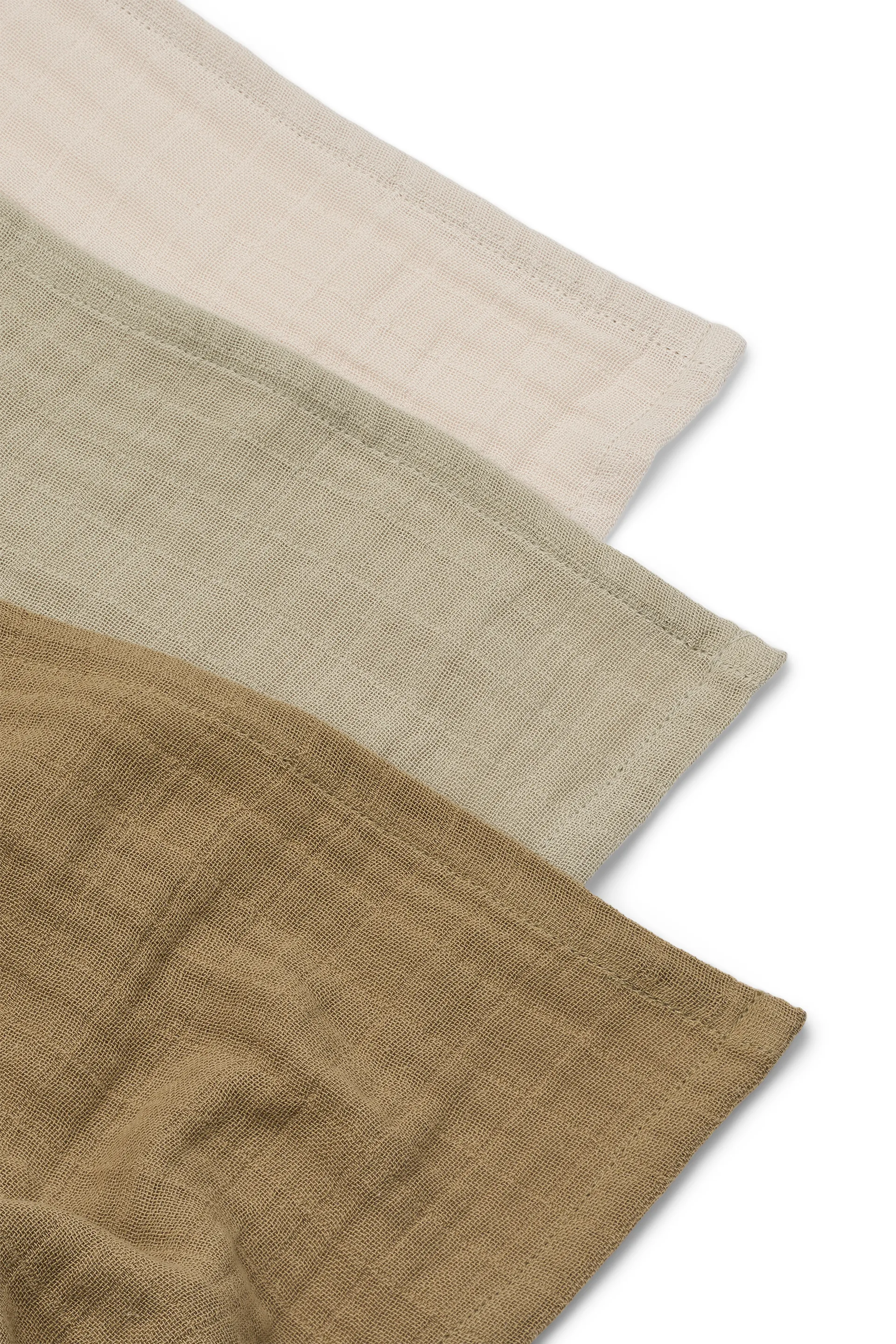 Lewis μπουκάλι από μουσκίνο 3 τεμάχια 65x65 cm, Sandy mix Liewood