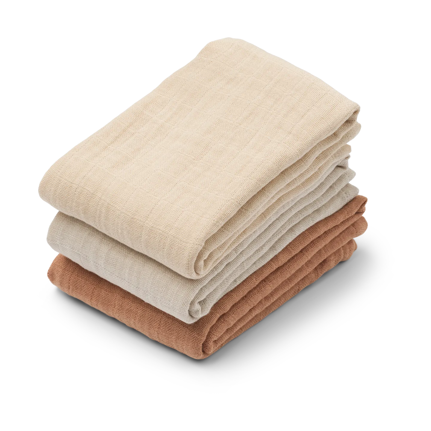 Lewis μπουκάλι από μουσκίνο 3 τεμάχια 65x65 cm, Tuscany rose mix Liewood