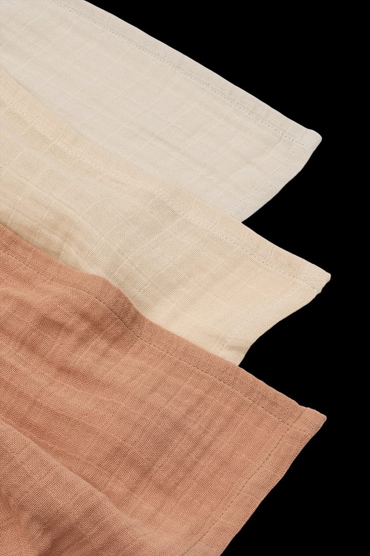 Lewis μπουκάλι από μουσκίνο 3 τεμάχια 65x65 cm, Tuscany rose mix Liewood