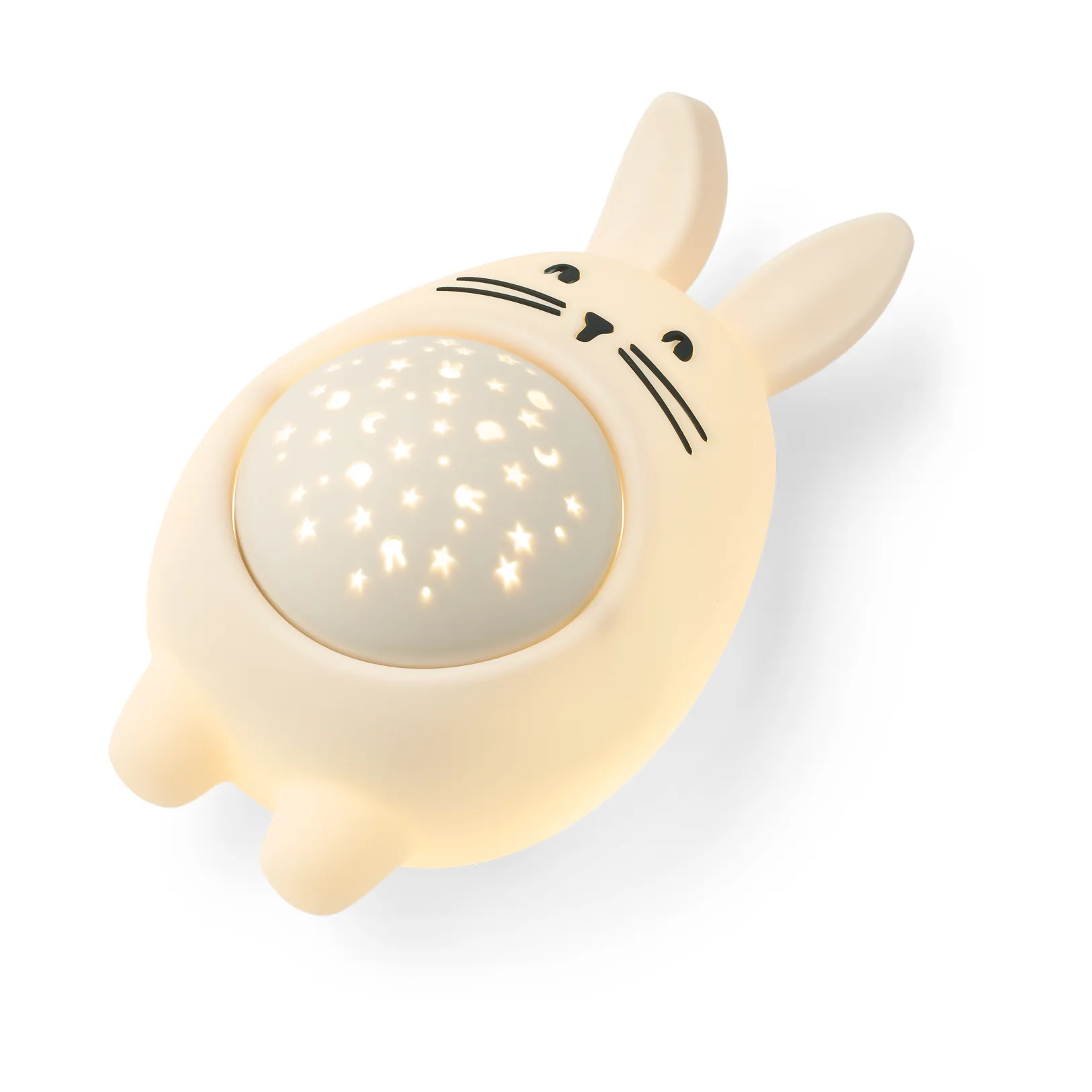 Επιτραπέζιο φωτιστικό Manuel rabbit με προβολέα και ήχο, Sandy Liewood