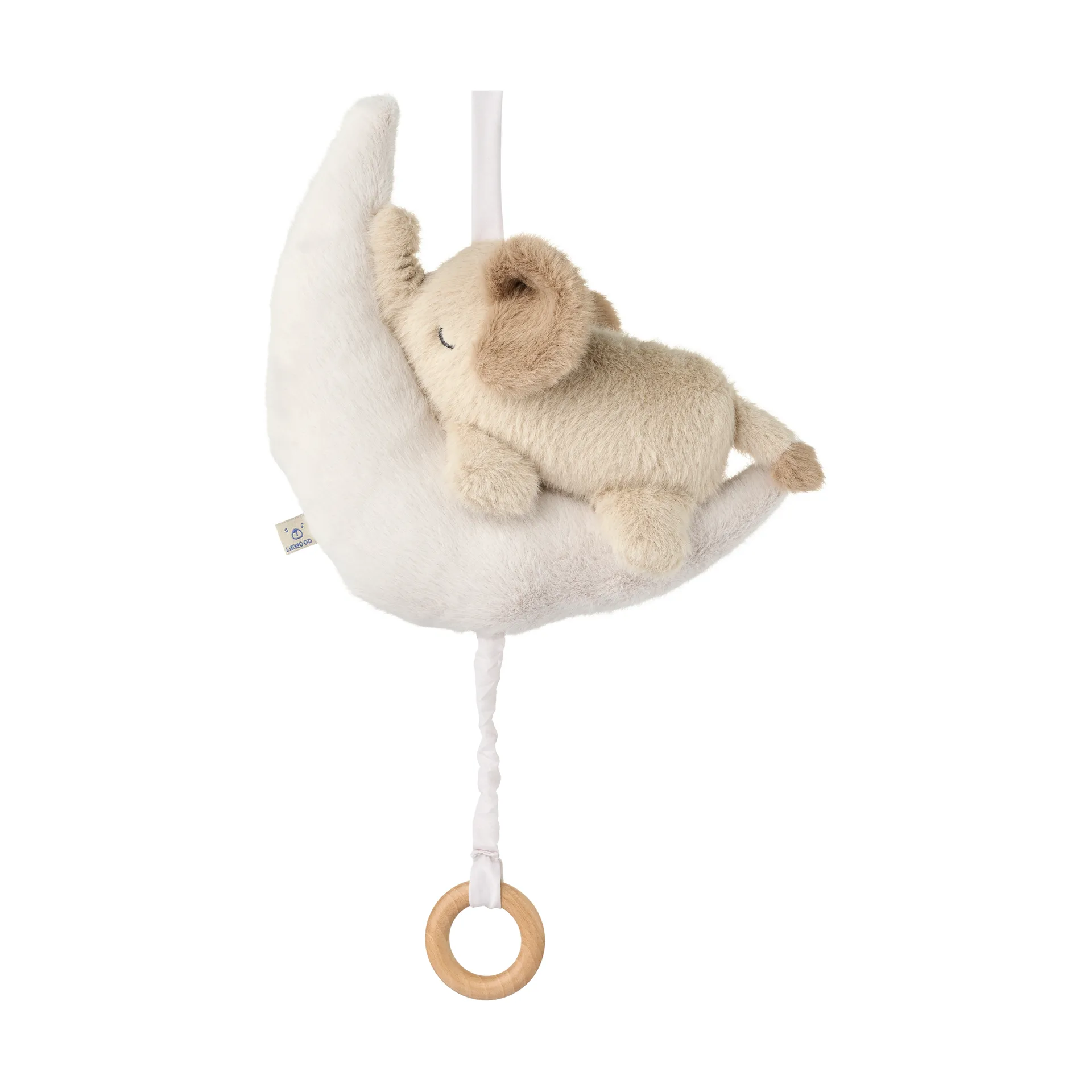 Manyd μωρό ελέφαντας μουσική κούνια, Mist-Sandy Liewood