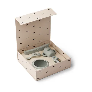 Mileah baby mealtime σετ γεύματος - Dove blue - Liewood