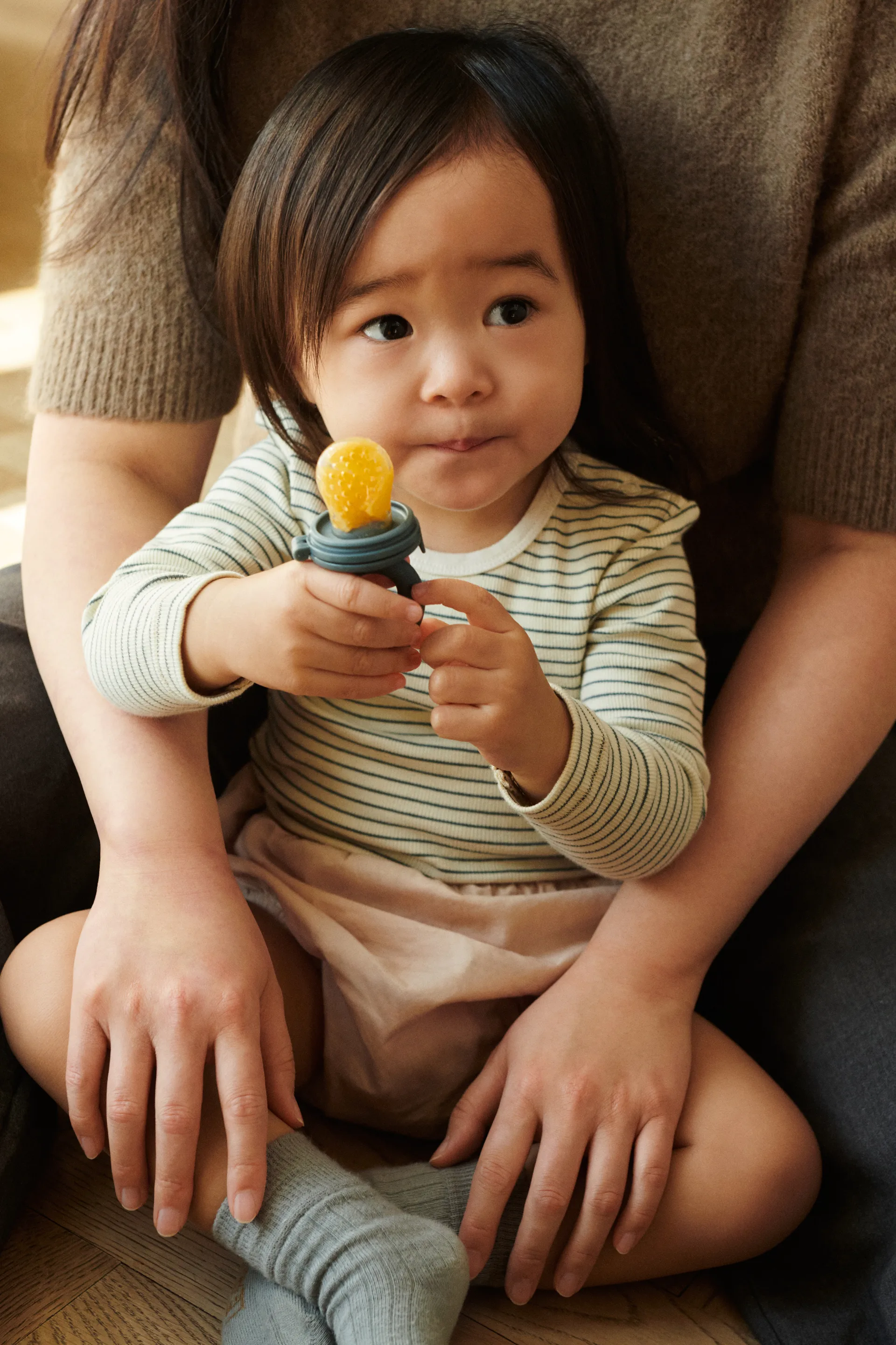 Miranda γεύση σιλικόνης 2 τεμάχια, Whale blue-Dove blue Liewood