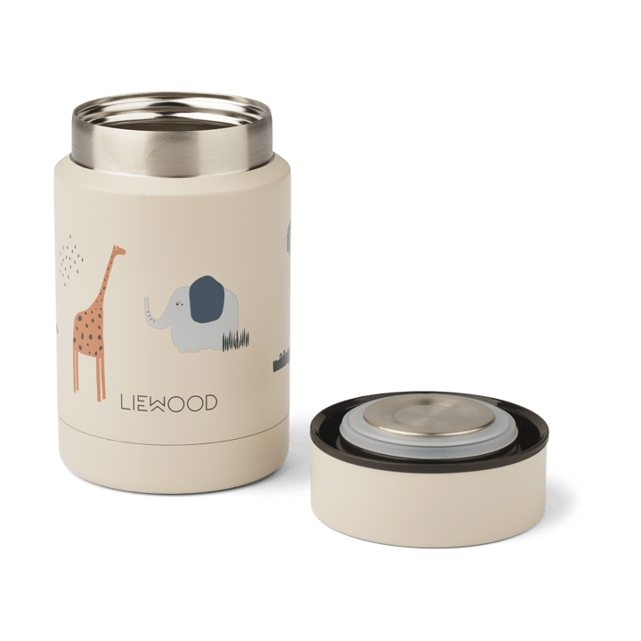 Nadja θερμός φαγητού 0,25 L, Safari sandy mix Liewood