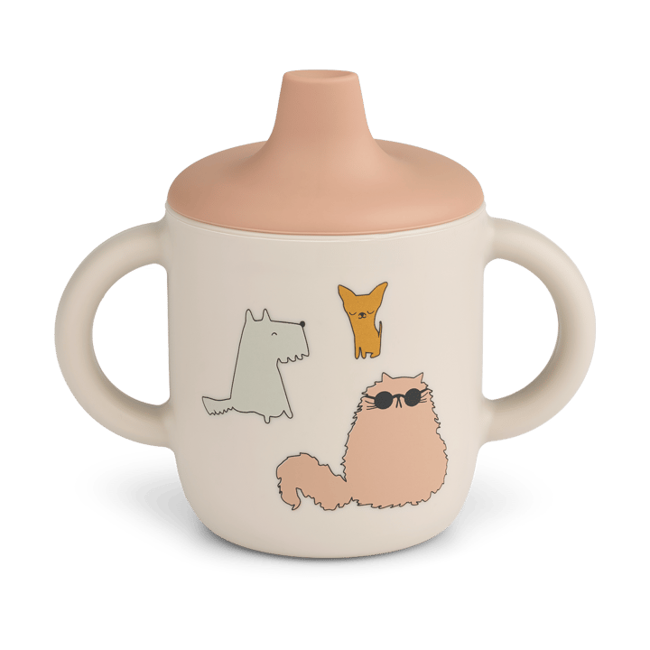 Neil ποτήρι πιπίλας 15 cl - Cats and Dogs-Sandy - Liewood