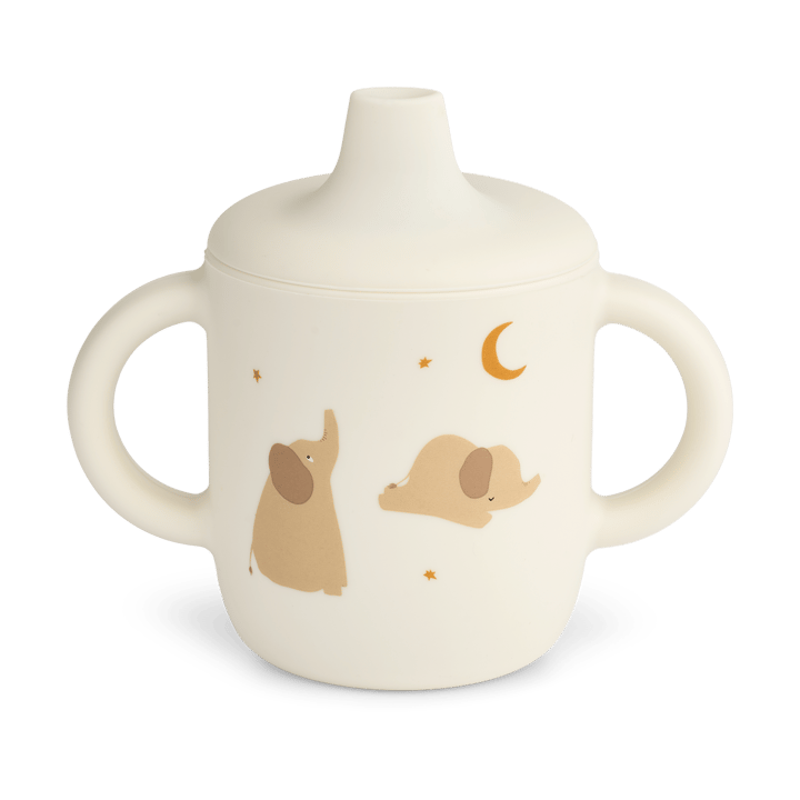 Neil ποτήρι πιπίλας 15 cl - Elephant-Creme de la creme - Liewood
