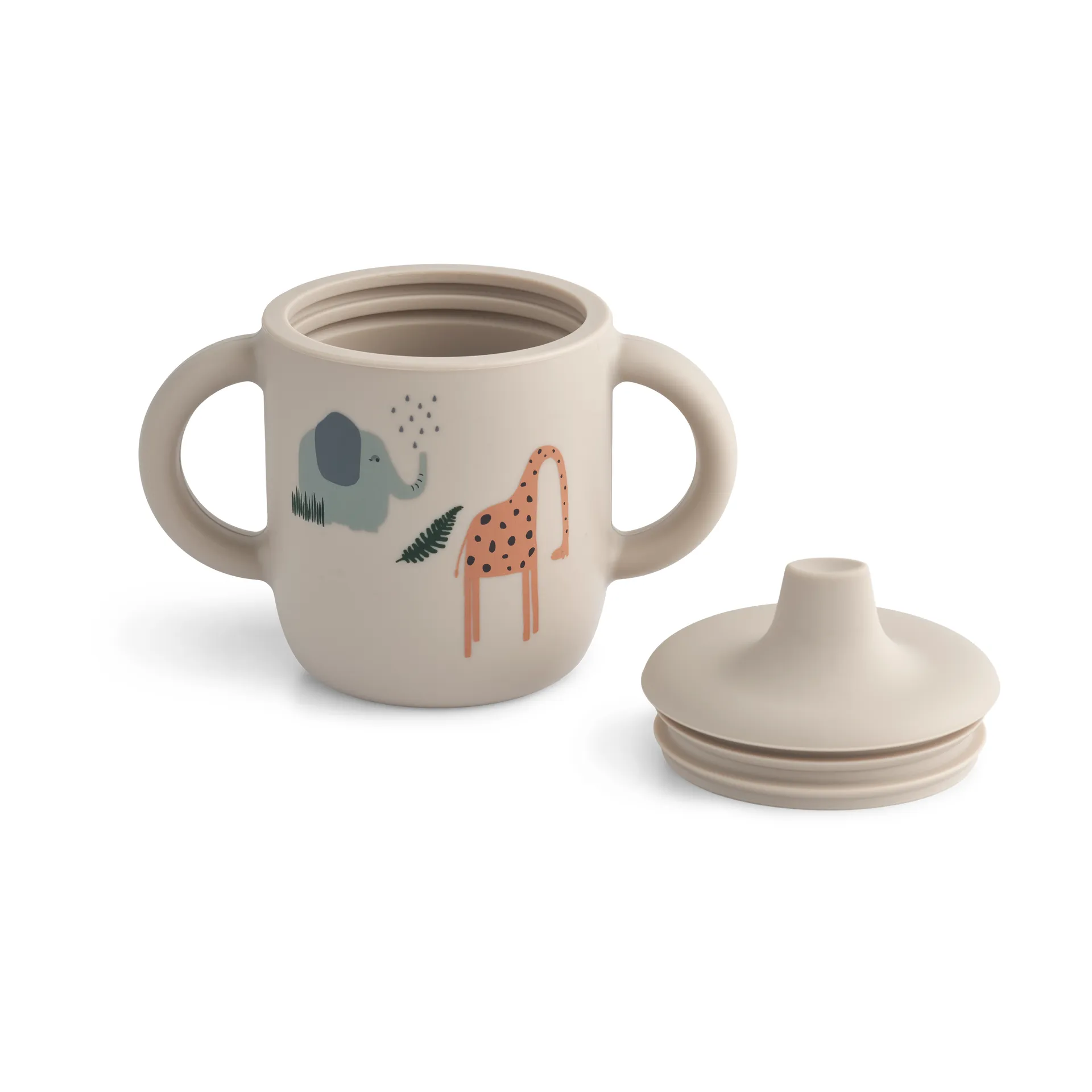 Neil ποτήρι πιπίλας 15 cl, Safari sandy mix Liewood