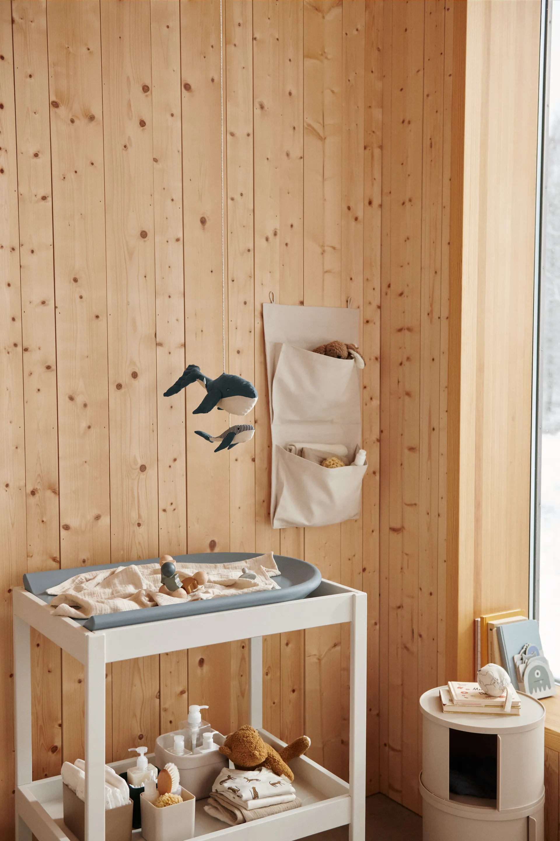 Nona τραπέζι αποθήκευσης Ø32x22 cm, Sandy Liewood