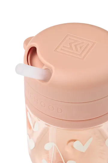 Pavia κούπα με καλαμάκι 28 cl - Sweethearts-pale tuscany - Liewood