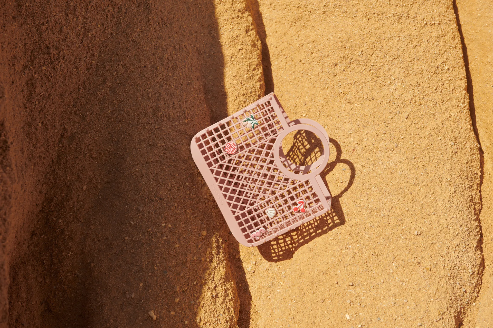 Samantha καλάθι με κρεμαστά διακοσμητικά, Ροζ Liewood