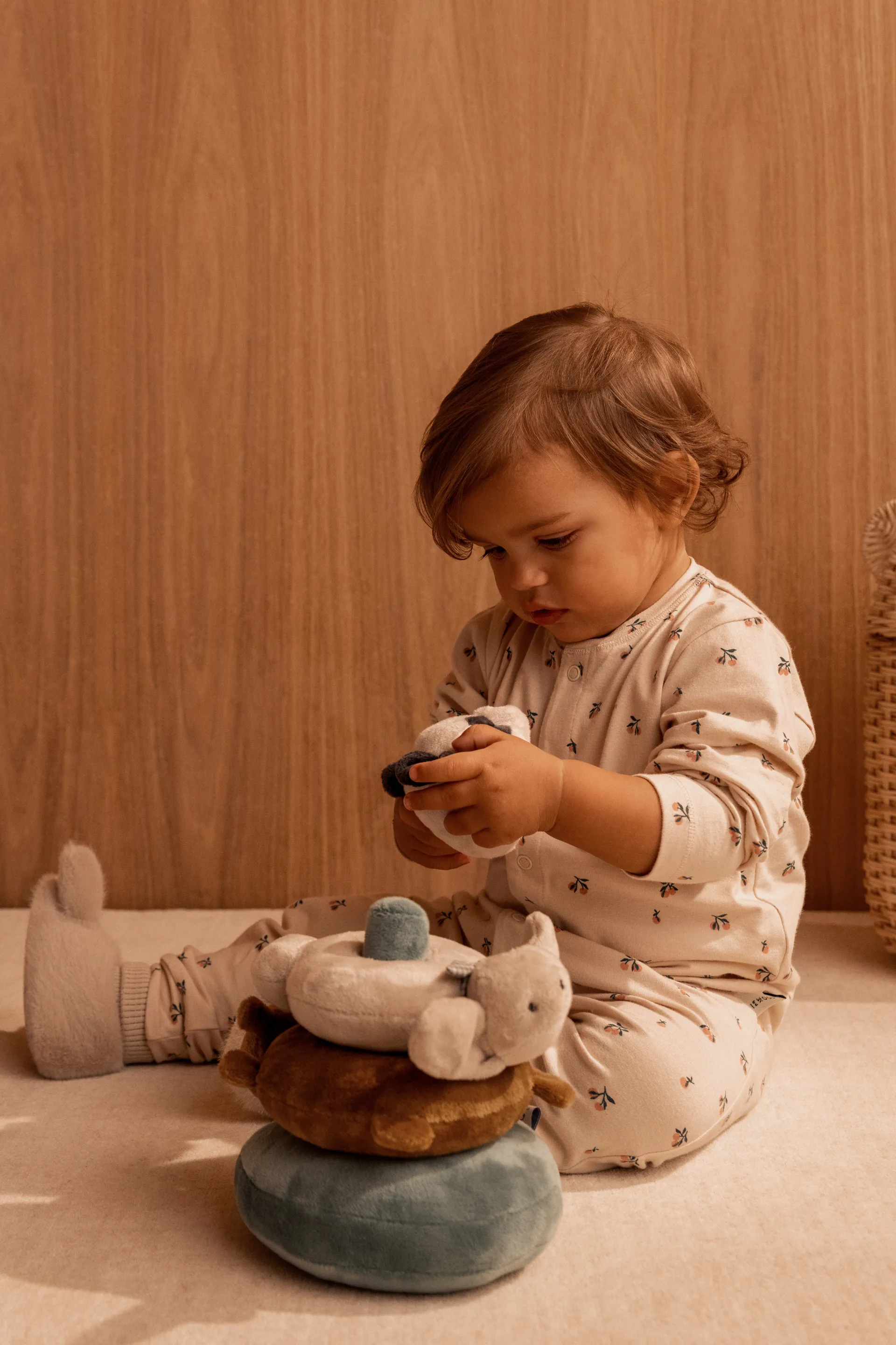 Sannie στοιβαζόμενα λούτρινα ζωάκια, Sandy multi mix Liewood