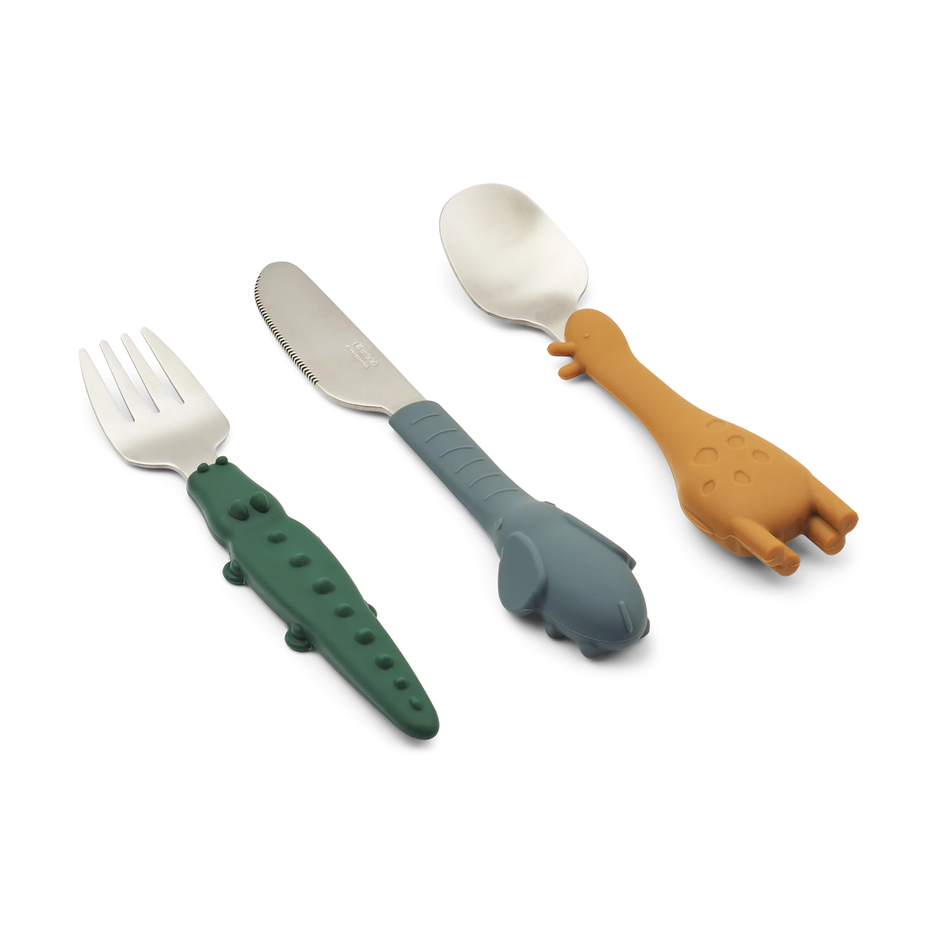 Tove all together σετ μαχαιροπίρουνα 3 τεμάχια, Golden caramel mix Liewood