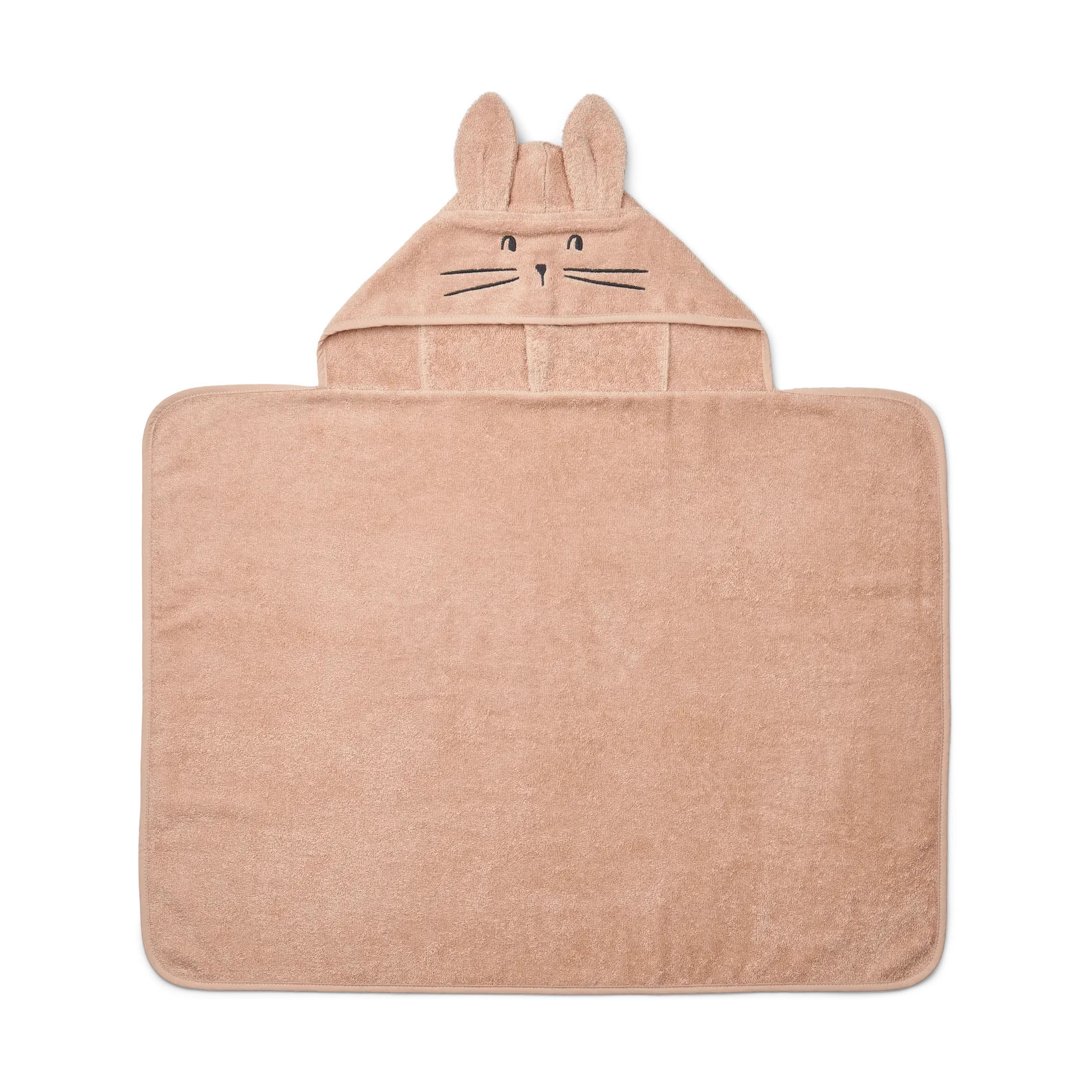 Πετσέτα μπάνιου με κουκούλα Vilias rabbit 60x80 cm, Pale tuscany Liewood