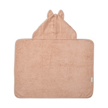 Πετσέτα μπάνιου με κουκούλα Vilias rabbit 60x80 cm - Pale tuscany - Liewood
