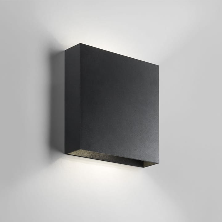 Επιτοίχιο φωτιστικό με φωτισμό πάνω και κάτω, Compact W3 - Μαύρο - Light-Point