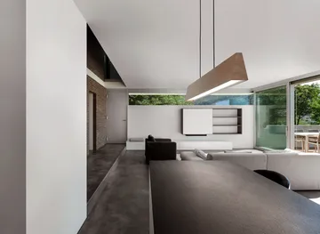 Edge Linear S1500 κρεμαστό φωτιστικό switch tune - Rose gold - Light-Point