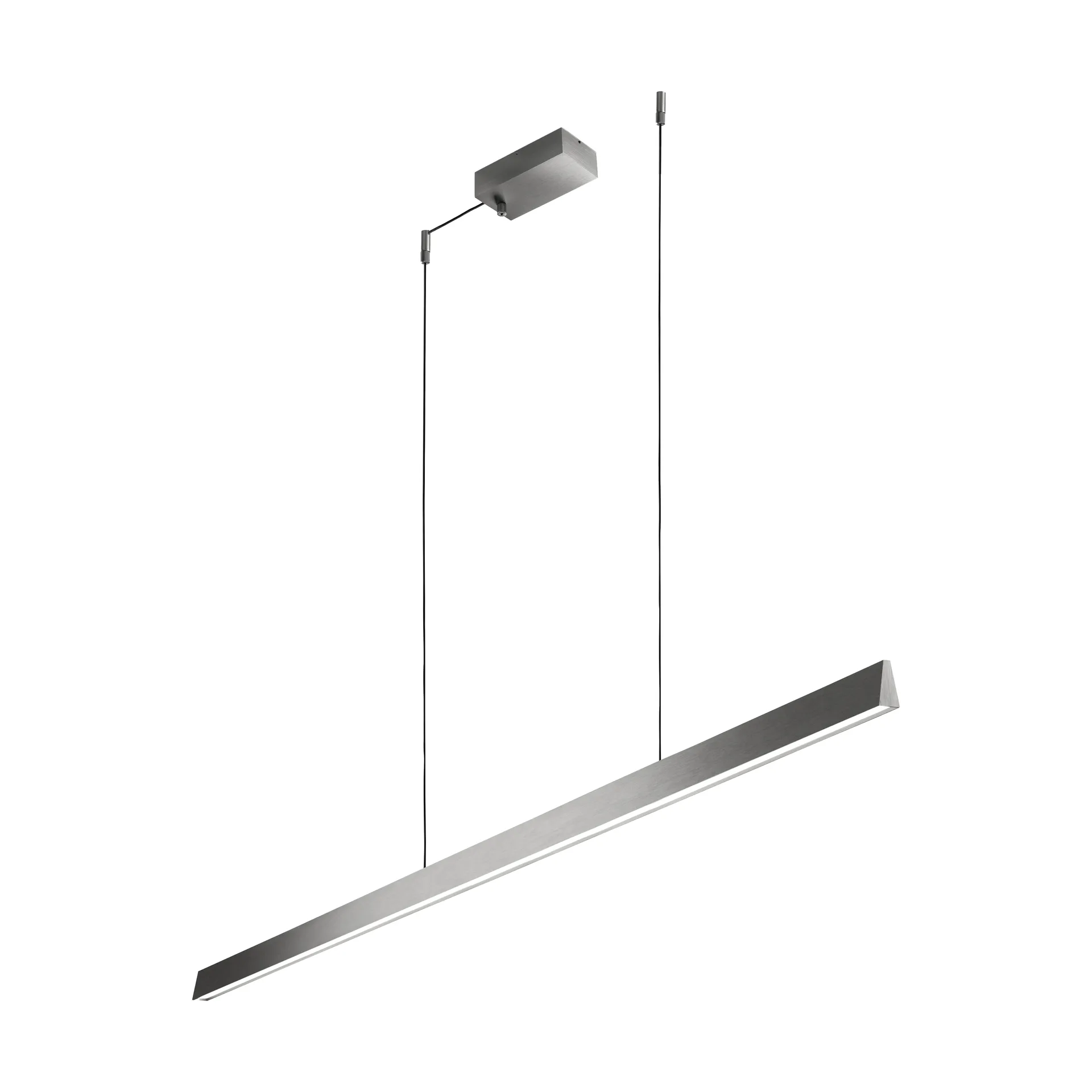 Edge Linear S1500 κρεμαστό φωτιστικό switch tune, Titanium Light-Point