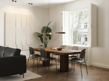 Edge round Ø40 κρεμαστό φωτιστικό switch tune - Rose gold - Light-Point