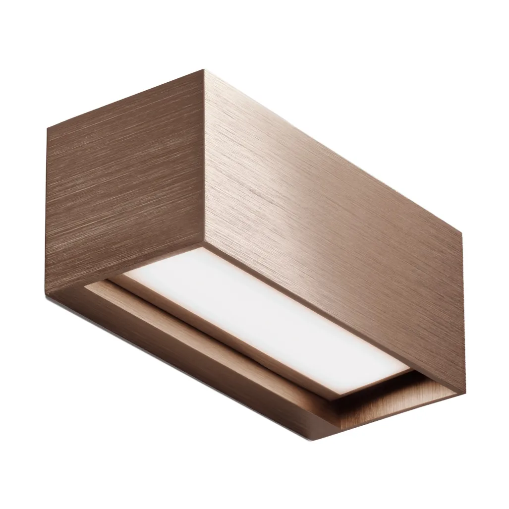 Linea W1 απλίκα τοίχου switch tune, Rose gold, 7x15 cm Light-Point