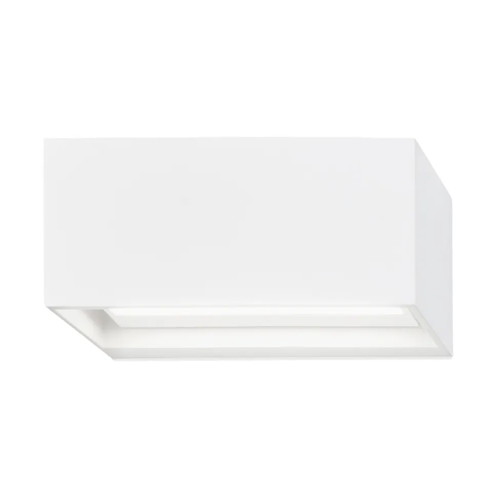 Linea W1 απλίκα τοίχου switch tune, White, 7x15 cm Light-Point