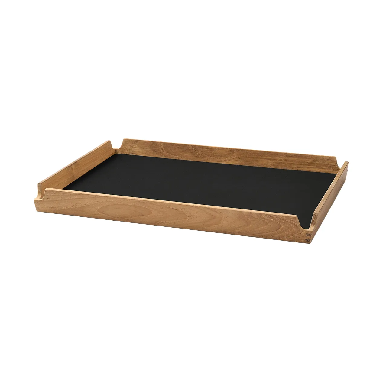 Δίσκος Airy teak square M, Nupo black ink LIND DNA