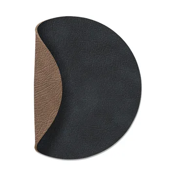 Cloud σουβέρ διπλής όψης  κύκλος - Μαύρο-καφέ - LIND DNA