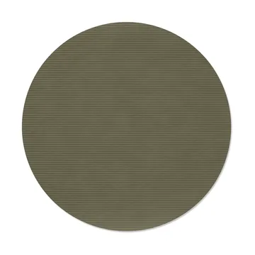 Corduroy σουπλα τραπεζιού - Army green, circle, L - LIND DNA