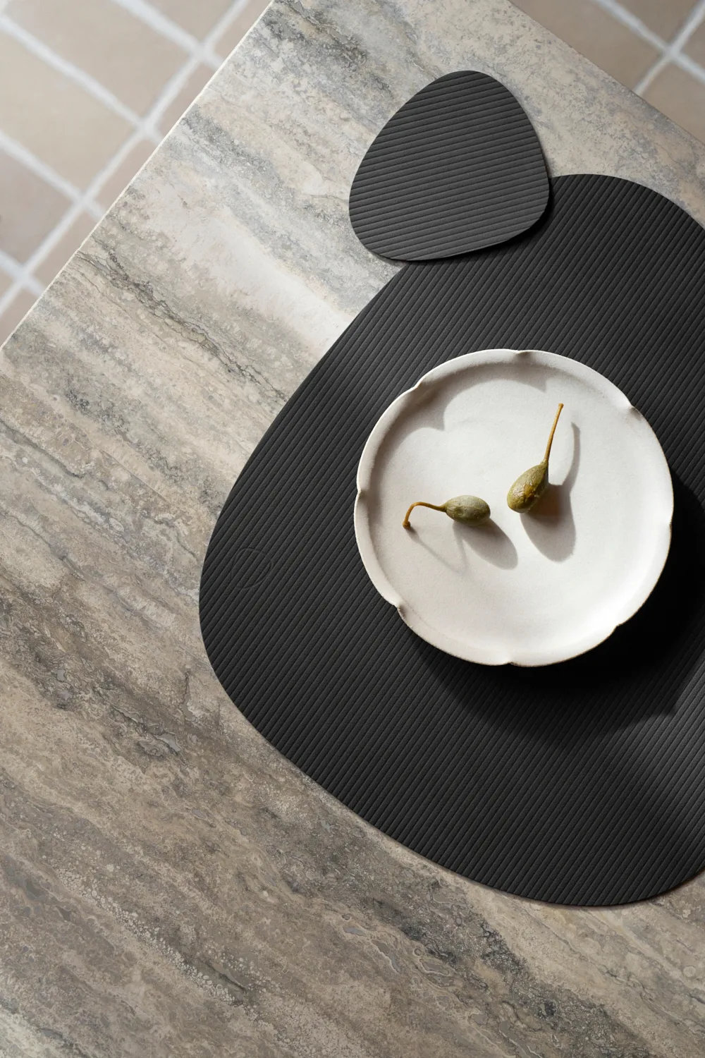 Corduroy σουπλά curve L, Black LIND DNA