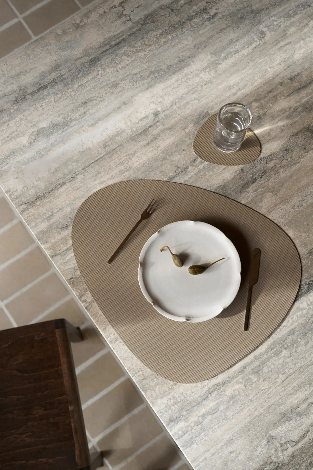 Corduroy σουπλά curve L, Clay Brown LIND DNA