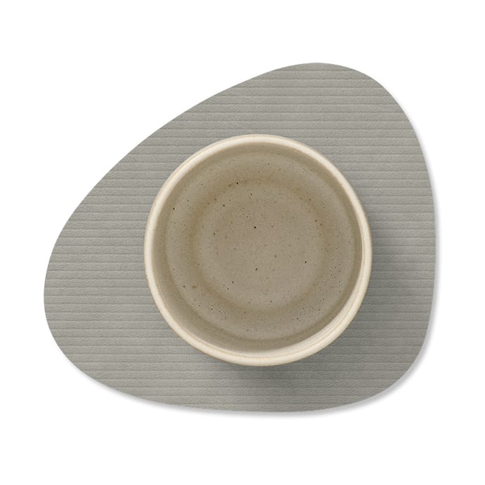 Corduroy σουβέρ curve, Light Grey LIND DNA