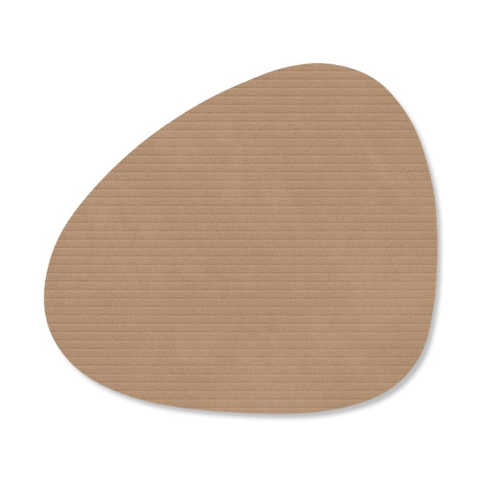 Corduroy σουβέρ curve - Nougat - LIND DNA