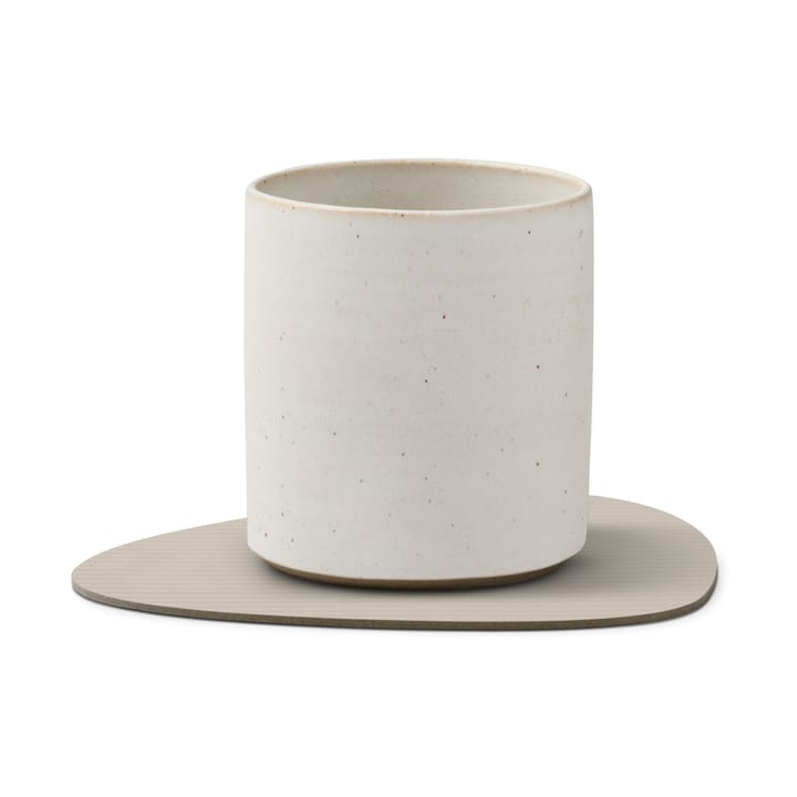 Corduroy σουβέρ curve, Oyster White LIND DNA