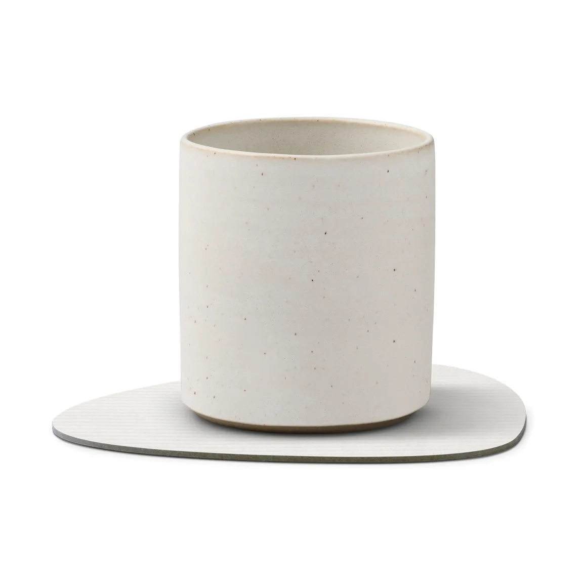 Corduroy σουβέρ curve, Pure white LIND DNA