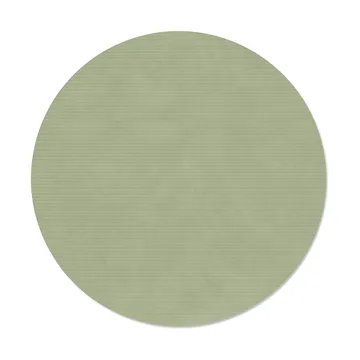 Corduroy σουπλα τραπεζιού - Olive green, circle, L - LIND DNA