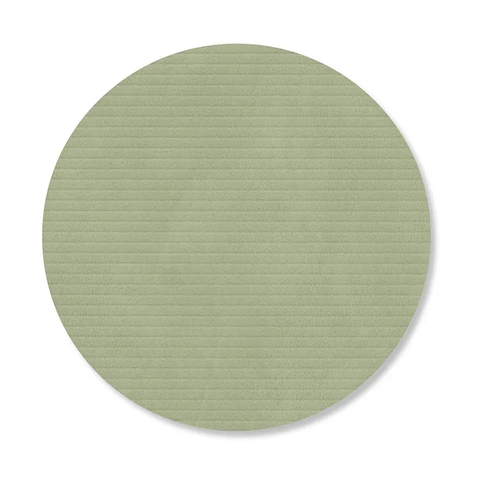 Corduroy σουβέρ ποτηριών, Olive green, circle LIND DNA