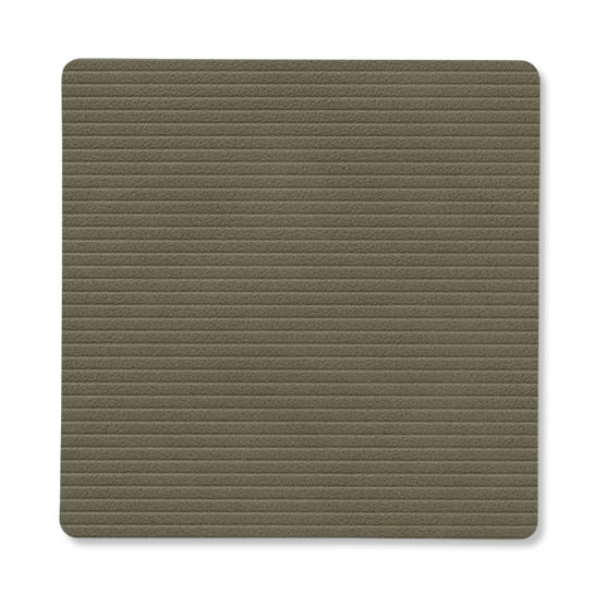 Corduroy σουβέρ square - Army Green - LIND DNA