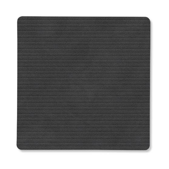 Corduroy σουβέρ square - Black - LIND DNA