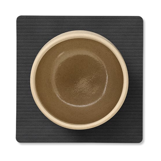 Corduroy σουβέρ square, Black LIND DNA